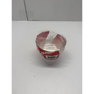 3 VINTAGE PYREX 463 CUSTARD CUPS - 6 oz/175 ml - MADE IN USA - CORNING GLASS